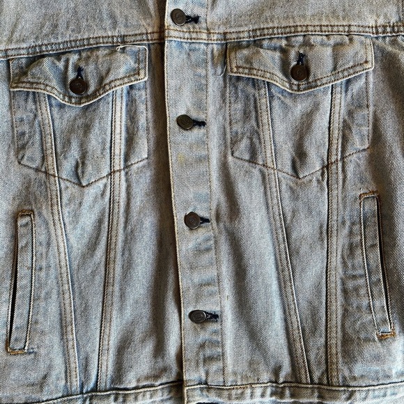 Vintage Authentic Hard Rock Cafe 1971 Denim Jacket Size Medium - see photos - Picture 10 of 10